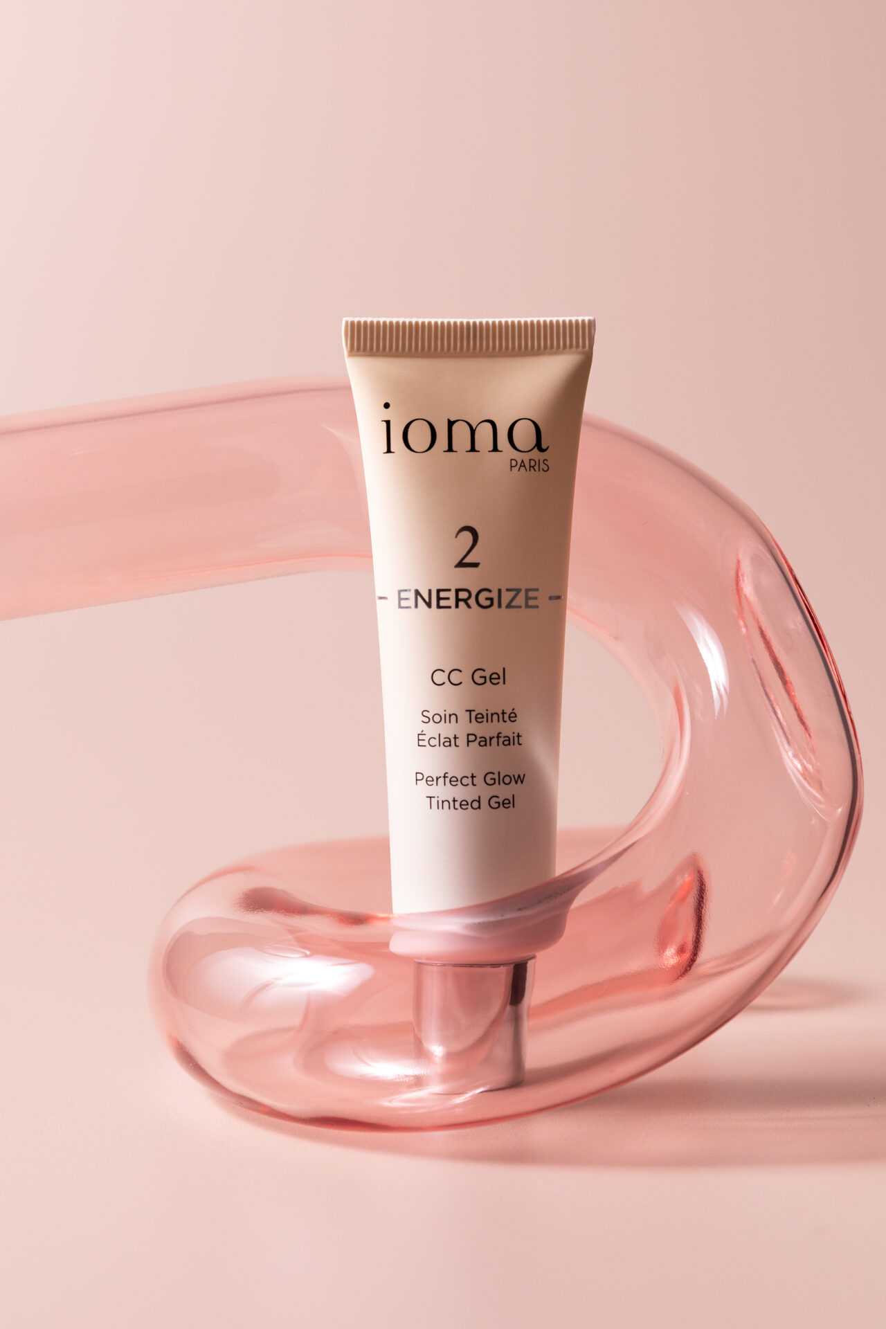 Packshot flacon crème visage – photo produit cosmétique Paris