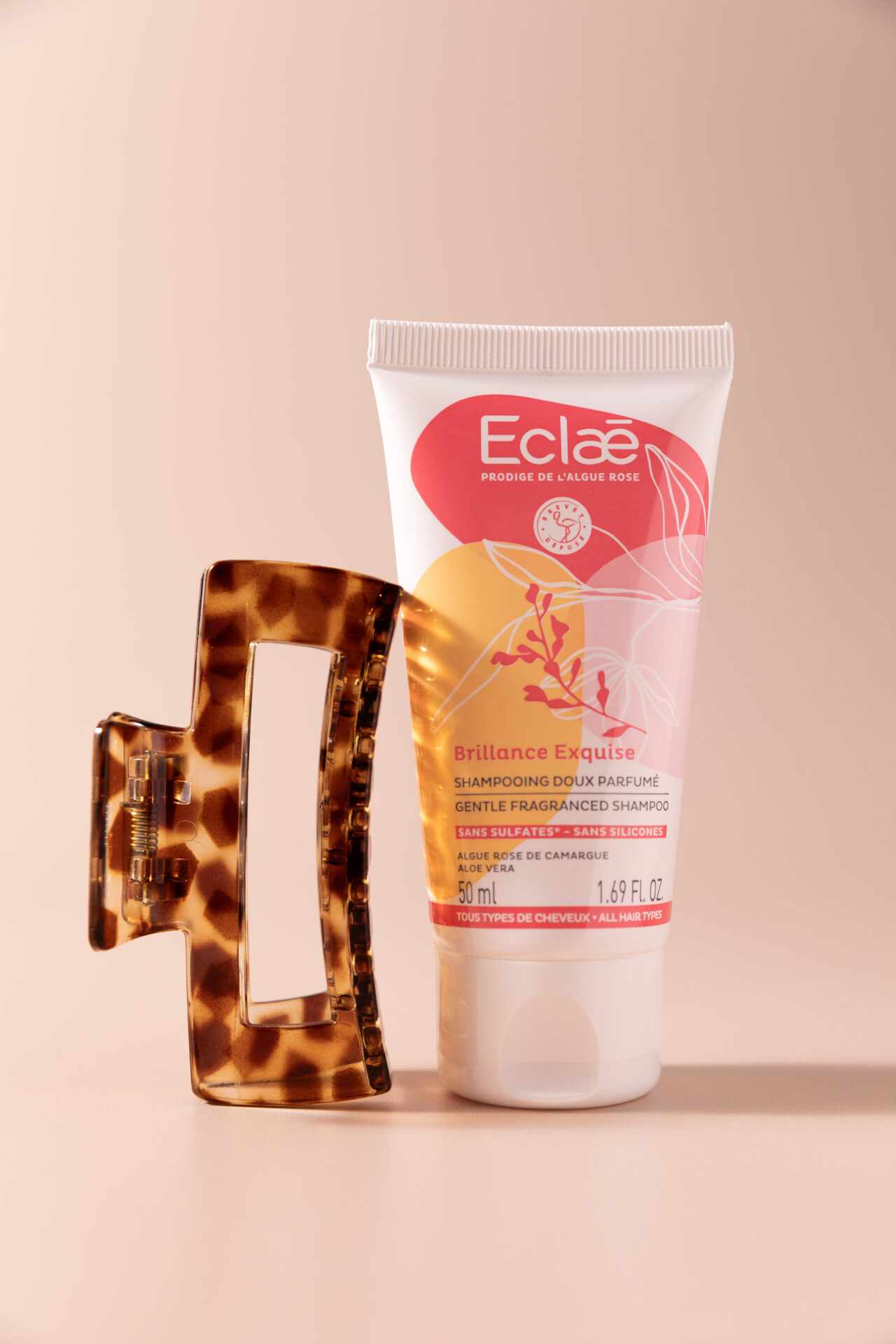 Packshot flacon shampooing naturel – photo produit cosmétique - Val d'Oise